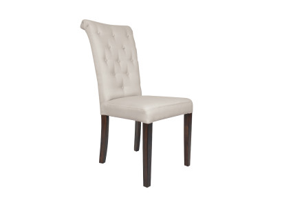 Chaise design Chesterfield Fauteuil Rembourré Chaises Salle à manger Salon nouveau